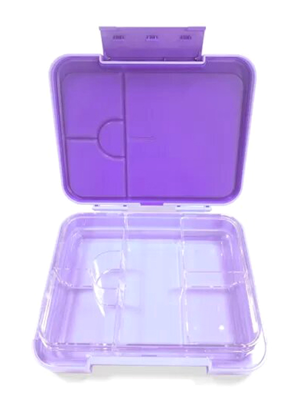 Hydrobrew 6 & 4 Convertible Bento Lunch Box, Glitter Purple