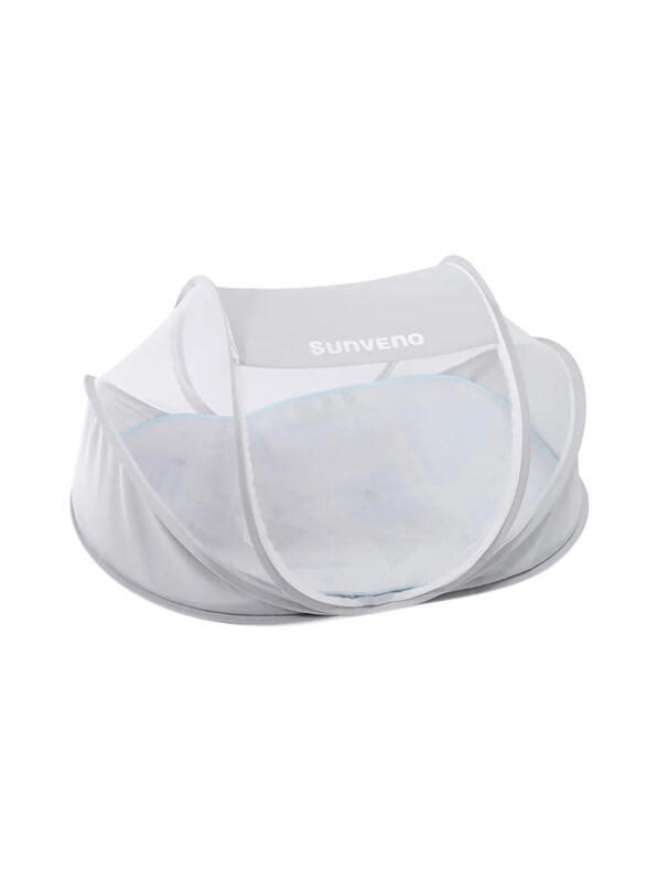 

Sunveno Portable Baby Bed with Mosquito Net, Grey