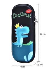 Eazy Kids Dinosaur 3D Dinosaur Pencil Case For Unisex, Blue