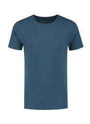 Nooboo Luxe Bamboo Dad T-Shirt for Men, XX-Large, Blue