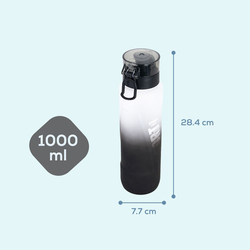 Nova Kids Water Bottle, 1000ml, Grey