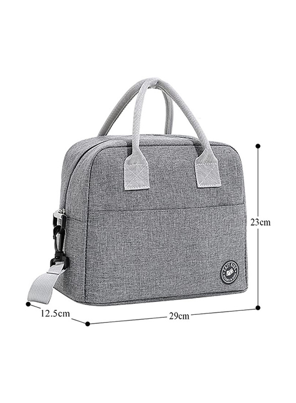 Eazy Kids Insulated Lunch Bag For Unisex, Grey