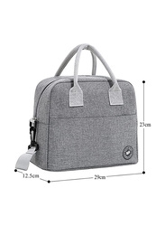 Eazy Kids Insulated Lunch Bag For Unisex, Grey