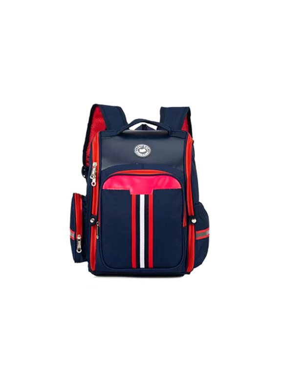 Eazy Kids School Bag with Trolley, Red/Blue