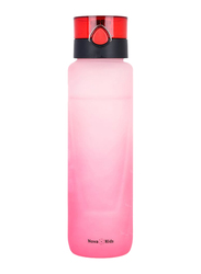 Nova Kids Water Bottle, 1000ml, Red