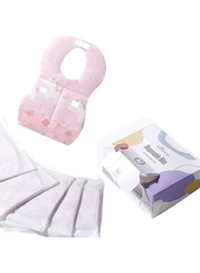 Sunveno Disposable Baby Bibs, 0-3 Years, 20 Pieces, Pink
