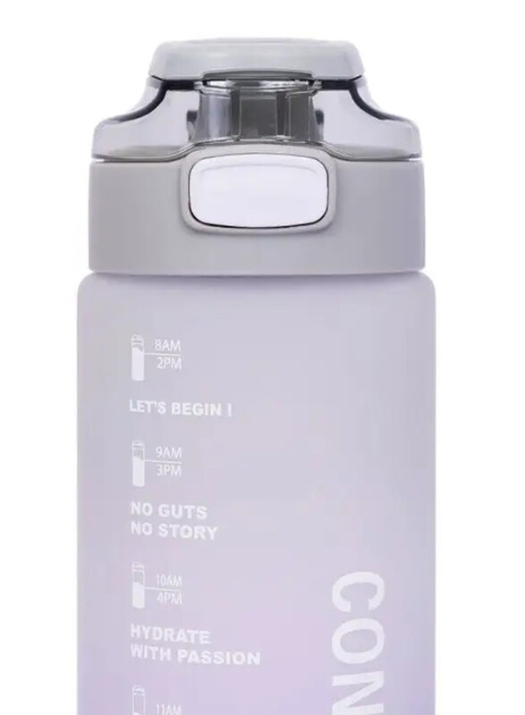 Eazy Kids Water Bottle, 1000ml, Grey