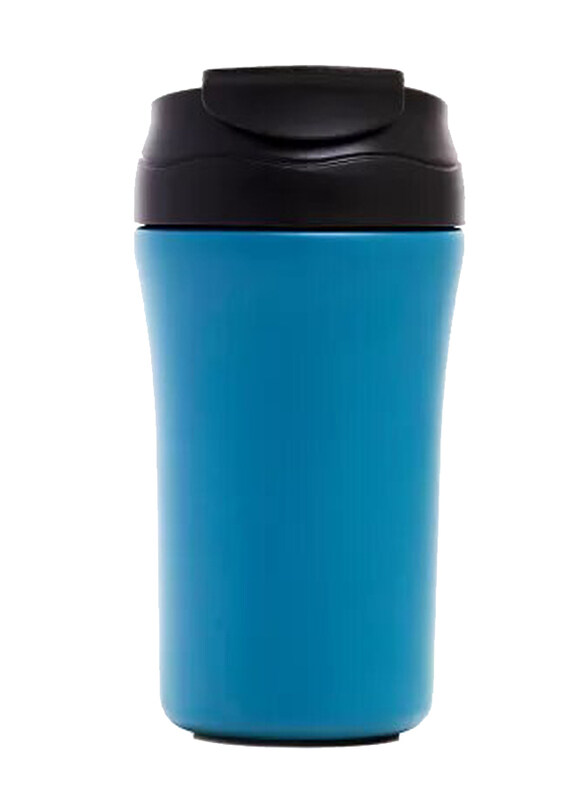 Eazy Kids Double Wall Insulated Tumbler Water Bottle, 400ml, Blue