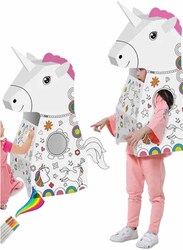 Eazy Kids Doodle Art & Craft Colouring Wearable Unicorn, Drawing & Painting Supplies, Ages 3+