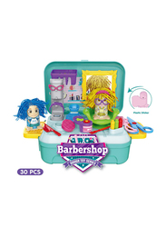 Little Story Beautician Make Up Box with Dough Backpack, Playsets, 30 Pieces, Ages 3+