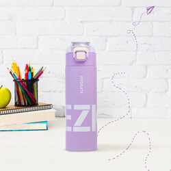 Eazy Kids Insulated Travel Water Bottle, 550ml, Purple