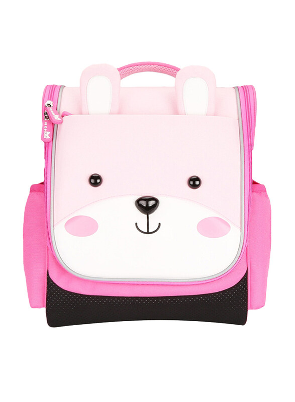 

Nohoo Sapiential Bear Jungle Kids School Bag, Pink