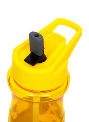 Eazy Kids Water Bottle With Straw, 500ml, Yellow