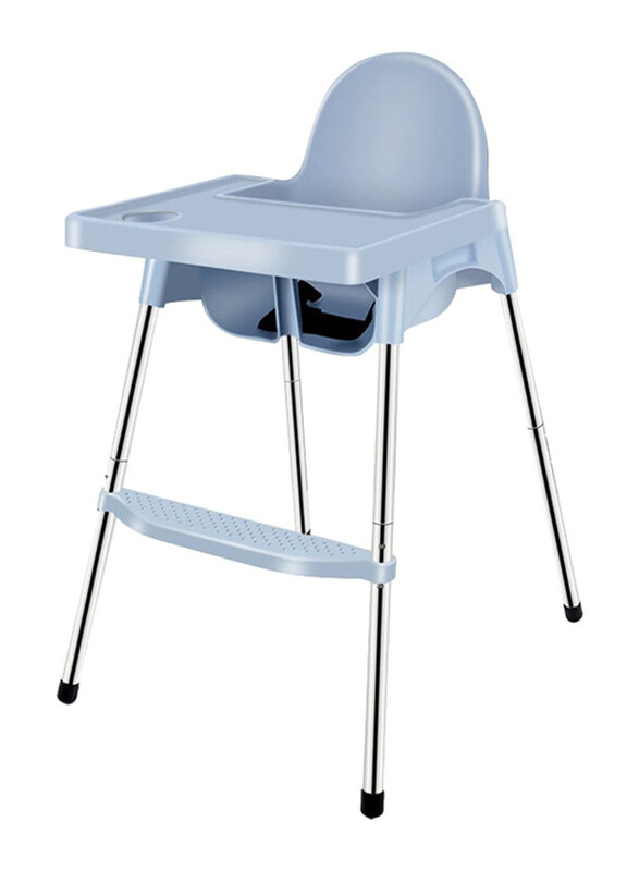 

Teknum High Chair with Removable Tray, Grey