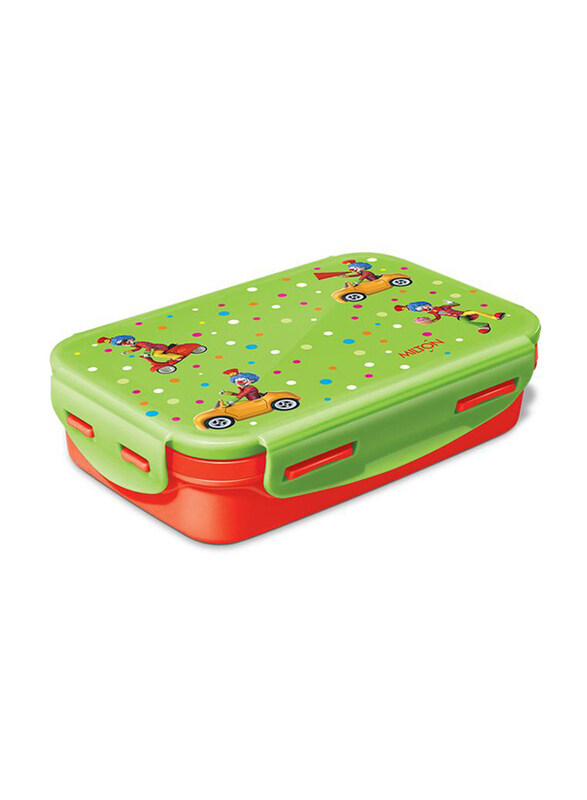 

Milton Steely Deluxe Mini Motorbike Inner Steel Lunch Box for Kids, 400ml, Green