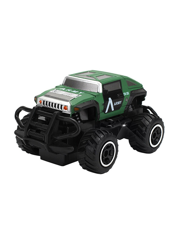 

Little Story 2 Channel Military Car Kids Toy with Remote Control, Ages 3+, Multicolour