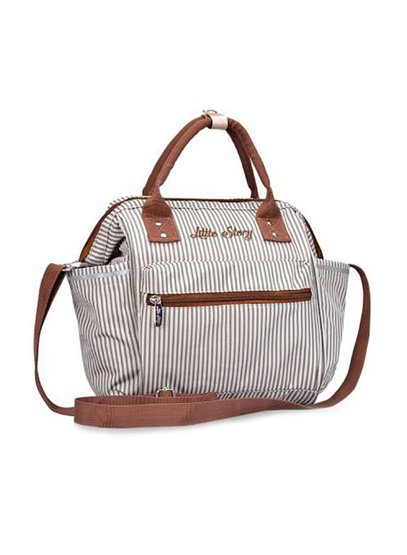Little Story Ace Diaper Bag for Baby, Ivory