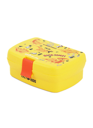 Eazy Kids Dino Bento Lunch Box, 850ml, 3+ Years, Yellow