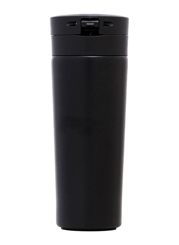 Hydrobrew 500ml Insulated Tumbler Water Bottle, Black