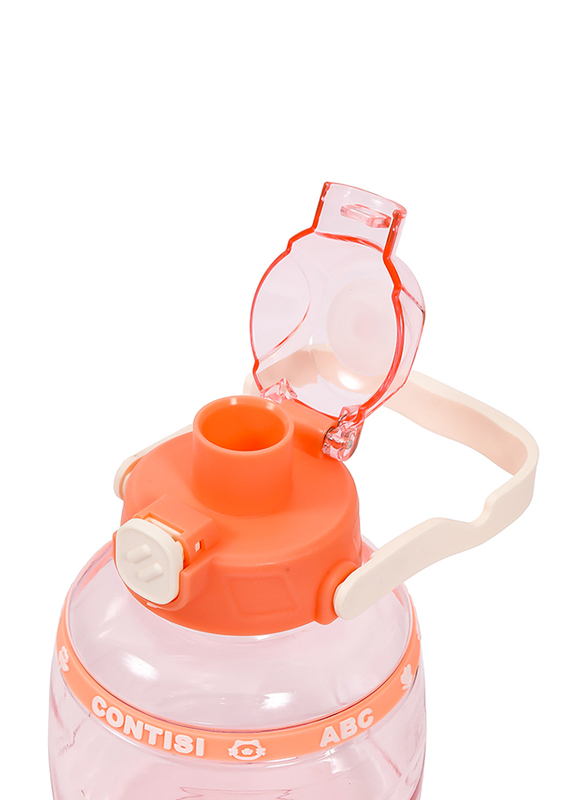 Eazy Kids Water Bottle, 800ml, Orange