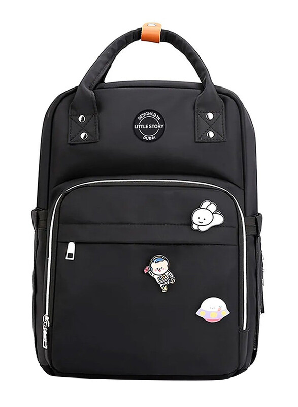 

Little Story Velisa Diaper Bag, Black