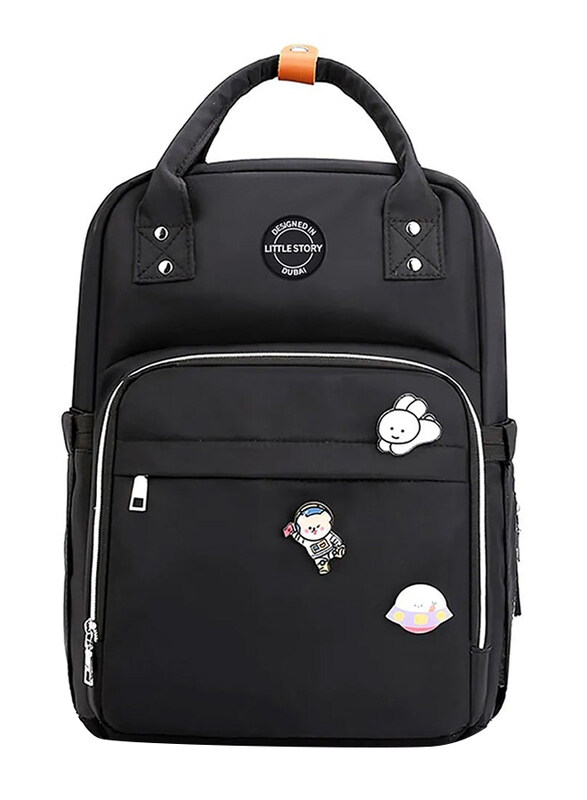 Little Story Velisa Diaper Bag, Black