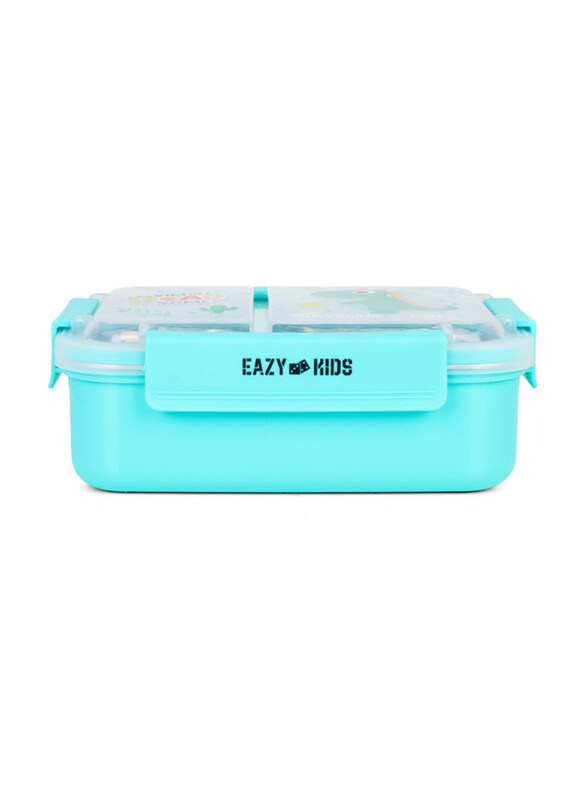 Eazy Kids Dinosaur Lunch Box, Green