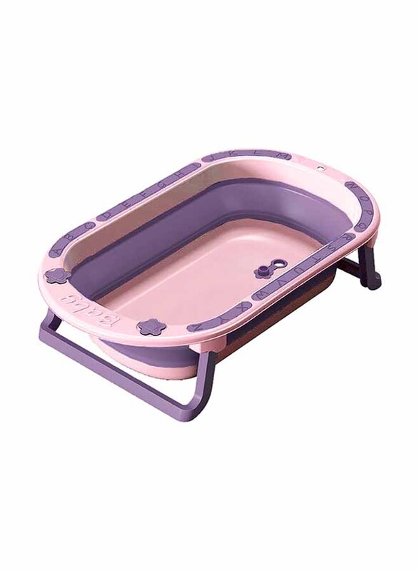 Eazy Kids Folding Bath Tub, Purple