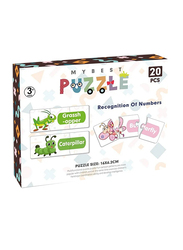 Little Story 20-Piece Insects Matching Puzzle