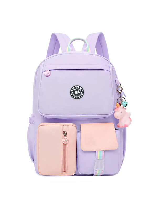 

Eazy Kids School Unicorn Bag For Unisex, Purple