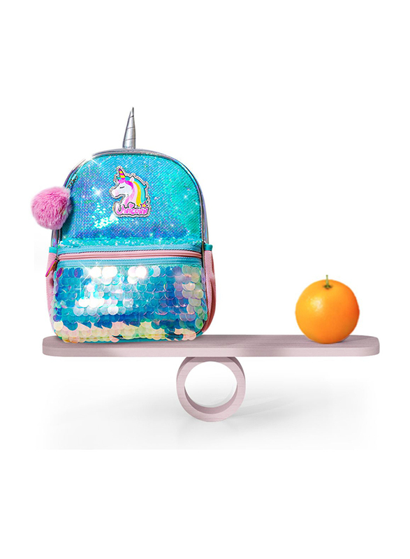 Sunveno Unicorn Sparkle Backpack for Kids, Green