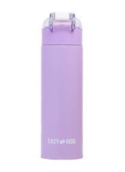 Eazy Kids Insulated Travel Water Bottle, 550ml, Purple