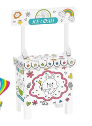 Eazy Kids Doodle Art & Craft Coloring Ice Cream Shop, Ages 3+