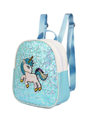 Eazy Kids Unicorn Sequin School Backpack, Green