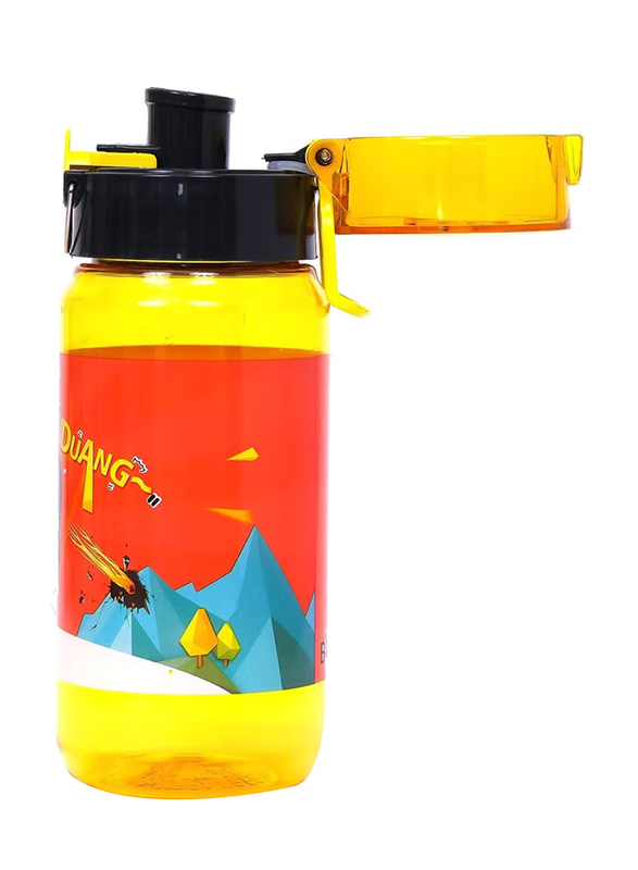 Eazy Kids Water Bottle, 500ml, Yellow