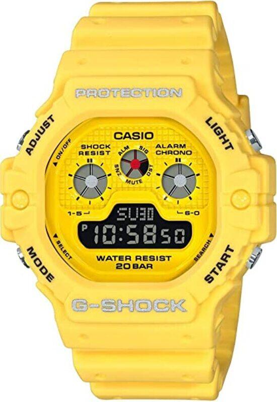 

Casio G-Shock Mens Quartz Watch, Digital Display and Resin Strap-DW-5900RS-9DR