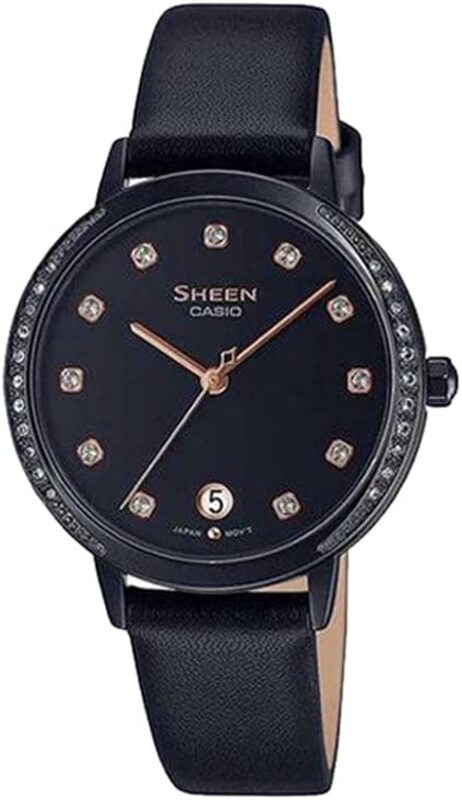 Casio Sheen Analog Dial Women's Watch SHE-4056BL-1AUDF