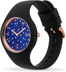 Ice-Watch - ICE cosmos Star Deep Blue - Women's Wristwatch with Silicon Strap - 016298 (Small)