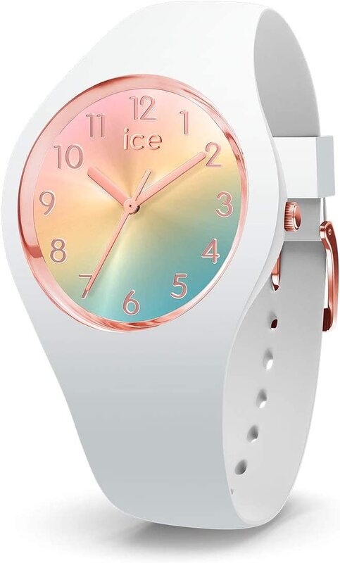 Ice Watch 015743 Ice Sunset 3 Hand Watch, Small, Rainbow