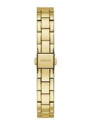 Guess Analog Watch for Women with Stainless Steel Band, Water Resistant & Chronograph, GW0413L2, Rose Gold-White