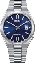 Citizen Men's Analogue Automatic Watch with a Stainless Steel Band Tsuyosa NJ0150-81L