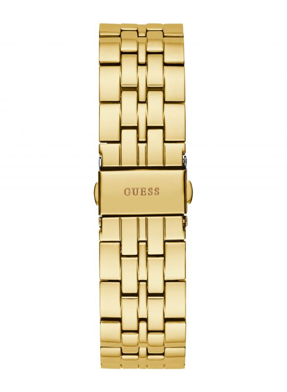 Guess Cascade Analog Watch for Women with Stainless Steel Band, Water Resistant, GW0365L2, Silver-Gold