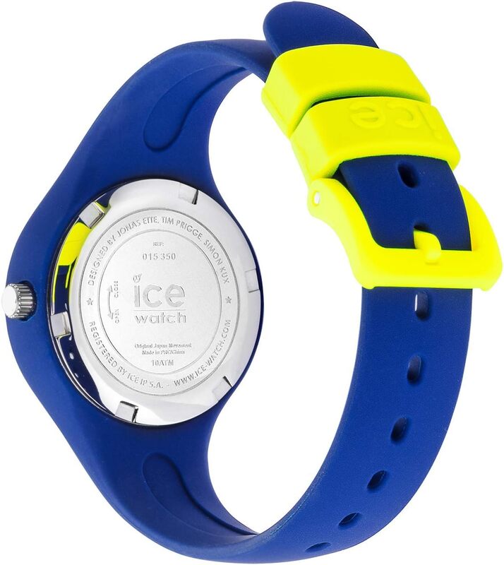 Ice Watch 015350 Ola Kids Analogue Wrist Watch for Children with Silicon Strap, Blue/Blue