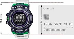 Casio G Shock Gbd 100Sm 1A7Drr Analog Digital Men's Watch White GBD 100SM 1A7DR