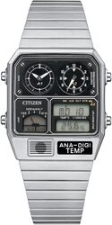 Citizen Men Analog Digital Watch JG2101 78E, Silver