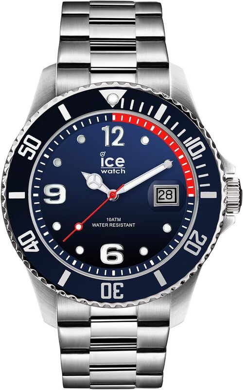 Ice-Watch - ICE steel Marine silver - Men's wristwatch with metal strap - 015775 (Large)