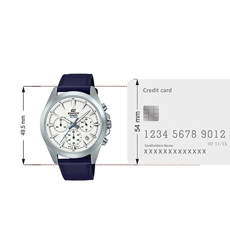 Casio Analog White Dial Men's Watch-EFV-630L-7AVUDF