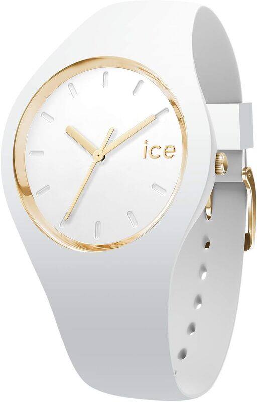 

Ice Watch Ice-Watch - ICE Glam White - Women's Wristwatch with Silicon Strap - 000981 (Small)