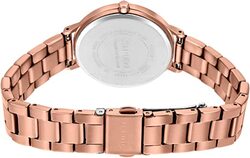 Casio Sheen SHE-4535YPG-2AUDF Stainless Steel Band Analog Wrist Watch for Women's