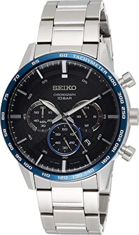 

Seiko Mens Quartz Wrist Watch, Chronograph and Stainless Steel- SSB357P1 OneSize